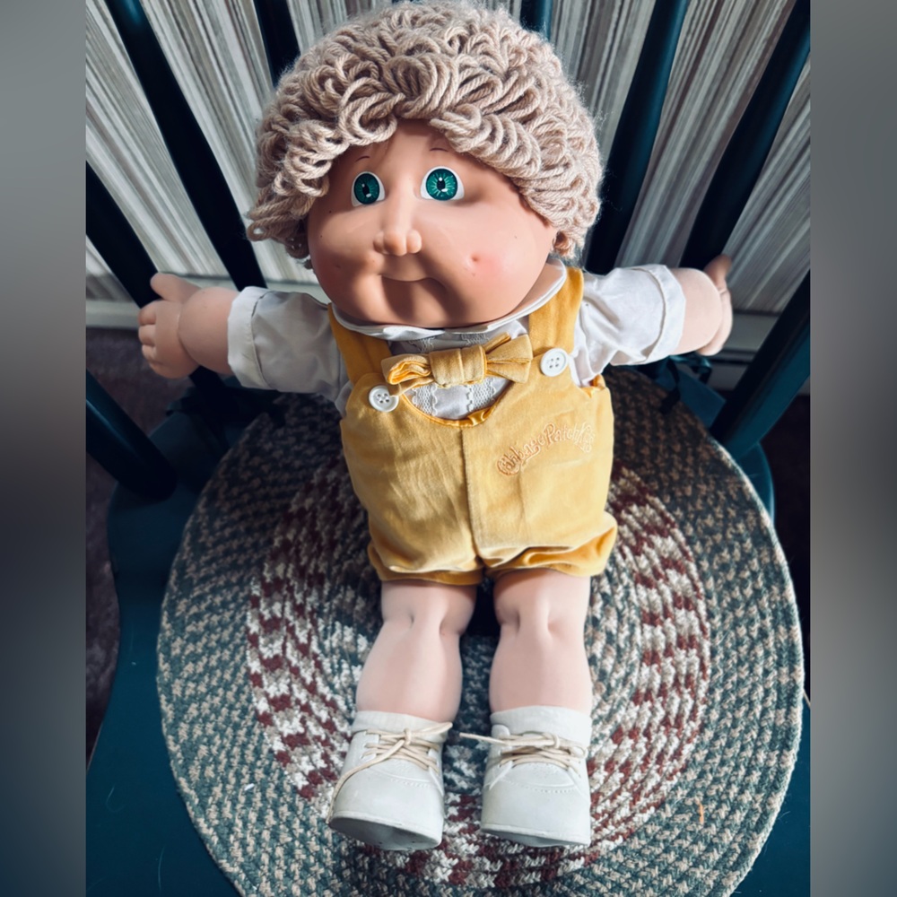 Vintage Cabbage Patch Boy Doll - 1985